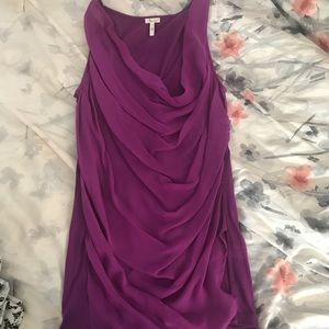 Flounce dress blouse